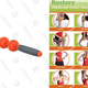 Gaiam Restore Pressure Point Massage Roller | $8 | Amazon